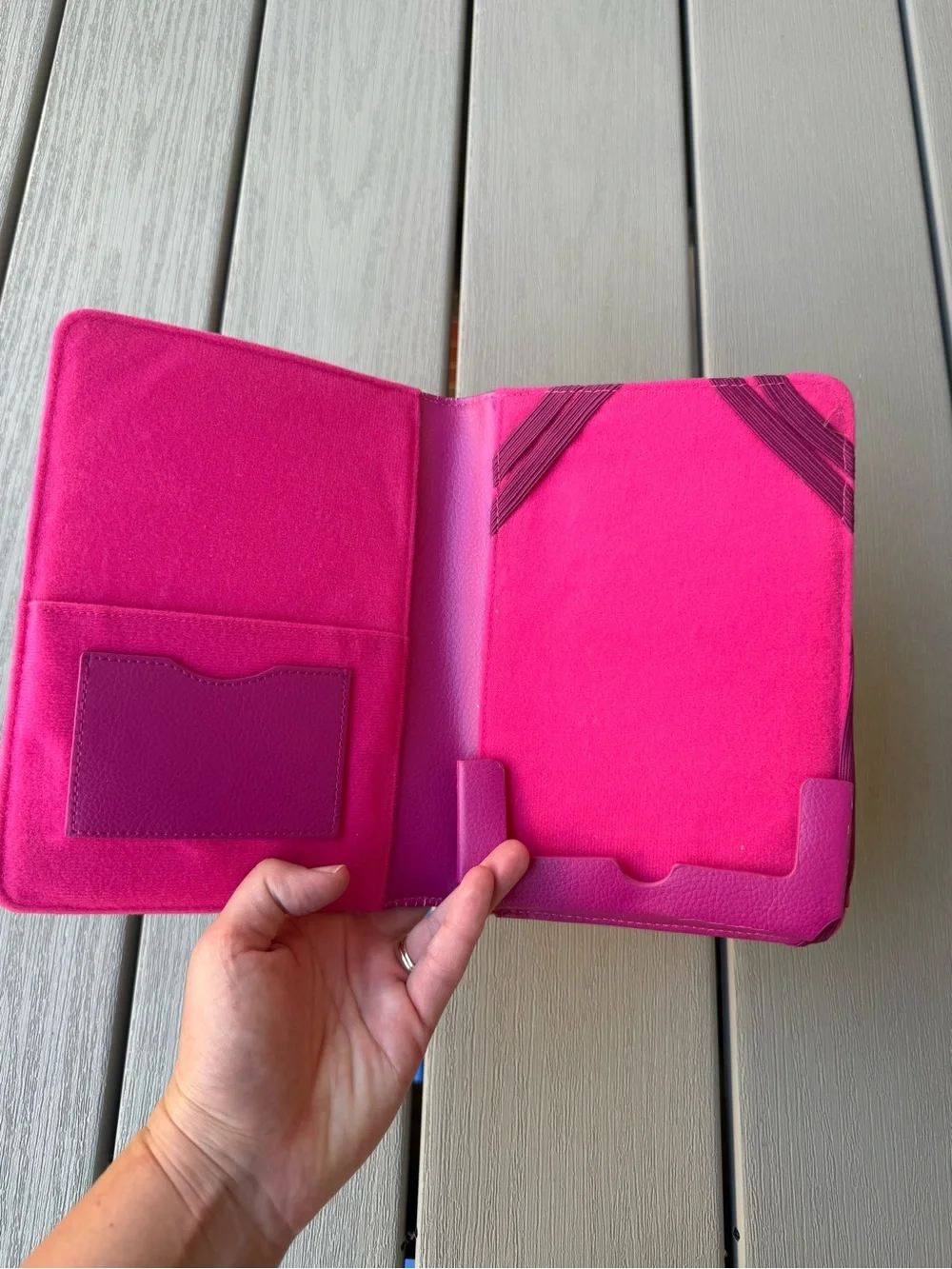 Disney Electronic Reader Case 2015 Walt Disney World Mickey Pink E-Reader Cover
